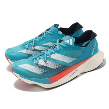 adidas 競速跑鞋 Adizero Adios Pro 3 M 男鞋 藍 橘 回彈 輕量 運動鞋 愛迪達 ID8468