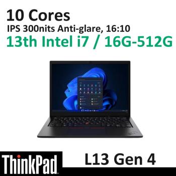 Lenovo 聯想 L13 13吋商務筆電 i7-1355U/16G/512G SSD/Win11 Pro/三年到府維修保固/ThinkPad