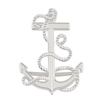 Hermes 愛馬仕 Ancre Marine 70鍍鈀黃銅絲巾環(鈀灰/適合70cm絲巾)