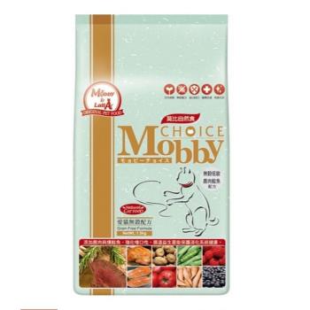 MobbyChoice莫比自然食 莫比 無穀貓 鹿肉鮭魚-1.5 kg * 2包