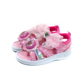 冰雪奇緣 Frozen Elsa 電燈涼鞋 粉紅色 中童 童鞋 FPKT41553 no181