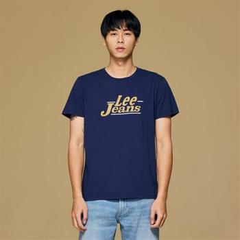 Lee 男款 文字Lee Jeans印花 短袖T恤 Modern