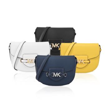 MICHAEL KORS REED 荔枝紋LOGO磁吸翻蓋斜背包-小/多色選