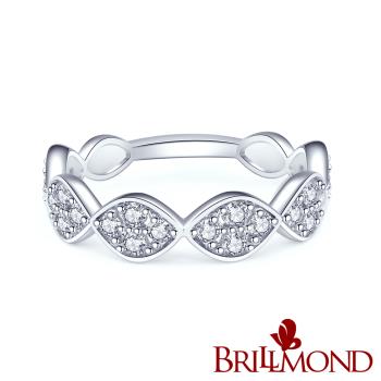 【BRILLMOND】60分18K金馬眼款鑽戒(天然鑽石總重60分 18K白金台)