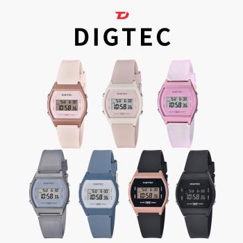 DIGITEC 數碼科技 MDG-6062T 酒桶型 復古 電子 運動 休閒 日期星期顯示 日本機芯 手錶