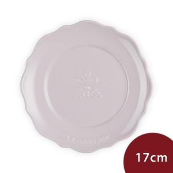 Le Creuset 永恆花蕾系列 圓形淺盤 17cm 柔粉紫 餐盤 造型盤