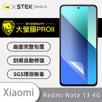 【O-ONE】Redmi 紅米 Note 13 4G『大螢膜PRO』螢幕保護貼 超跑頂級包膜原料犀牛皮