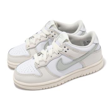 Nike 休閒鞋 Dunk Low PS 中童 米白 藍 經典 小朋友 復古 FB9108-109