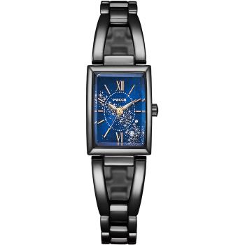 CITIZEN 星辰 Wicca 少女系列限定款太陽能晶鑽腕錶/17.5X24mm/KF7-546-71