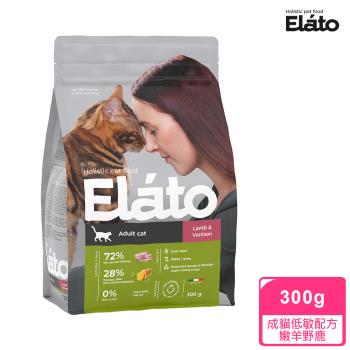 杜莎 天然無榖貓糧 EC4 成貓低敏配方 嫩羊野鹿 300g*2