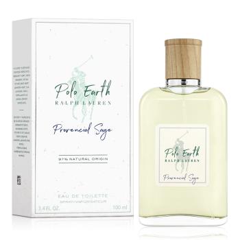 Ralph Lauren 拉夫勞倫 POLO EARTH 普羅旺斯鼠尾草男性淡香水(100ml)-專櫃公司貨