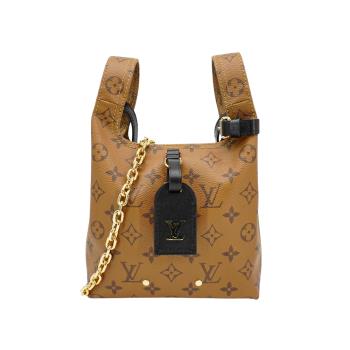 Louis Vuitton Atlantis BB 帆布手提斜背包(M46816-卡其)