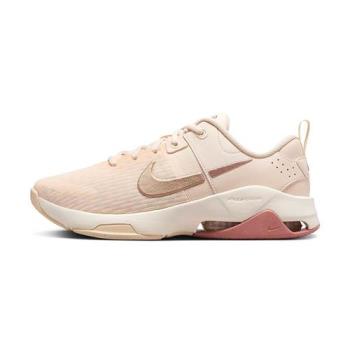 Nike Zoom Bella 6 女 粉白 運動 網布 氣墊 包覆 緩震 透氣 慢跑鞋 DR5720-800