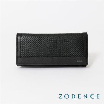 【ZODENCE 佐登司】BLUENOTE進口牛皮10卡長夾(黑)