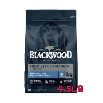 Blackwood 柏萊富-功能性-滋補養生配方(鯰魚+珍珠麥)-4.5磅_(狗飼料)