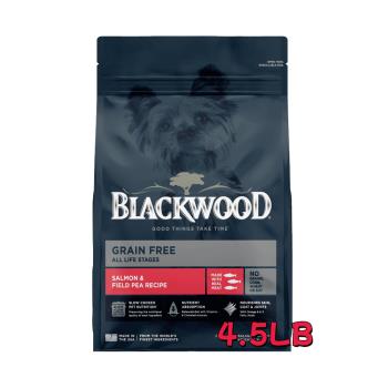 Blackwood 柏萊富-極鮮無穀-低敏挑嘴配方(鮭魚+豌豆)-4.5磅_(狗飼料)