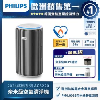 Philips 飛利浦 19坪奈米級空氣清淨機 AC3220