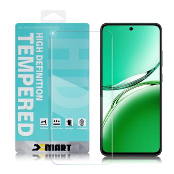 Xmart for OPPO Reno 12F 5G 薄型 9H 玻璃保護貼-非滿版