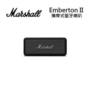 Marshall Emberton II 鑄鋼黑 攜帶式藍牙喇叭 台灣公司貨 12+6個月保固