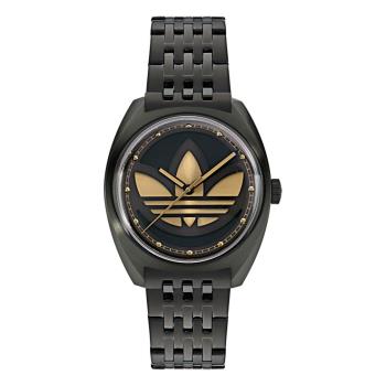 【ADIDAS 愛迪達】EDITION ONE 經典不鏽鋼手錶_AOFH23511_黑_39mm