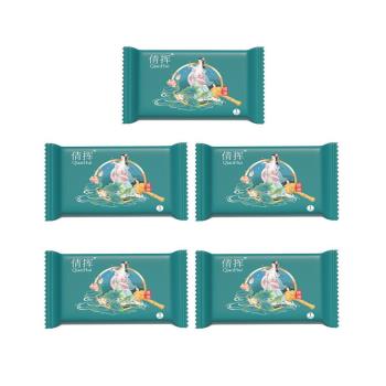加大加厚款一次性壓縮大毛巾 -30*60 cm (5入/包)