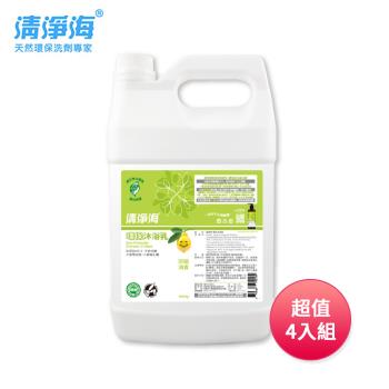 清淨海 環保沐浴乳4000g超值家庭號4入組
