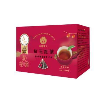 【台灣茶人】100%金葉金獎台灣茶 - 日月潭紅玉紅茶 盒裝獨立包裝