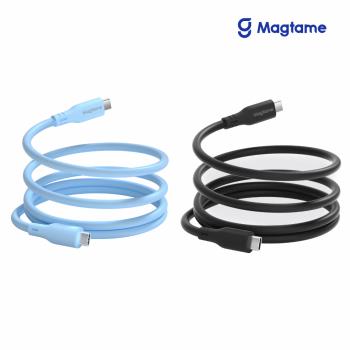 Magtame OS-Magcable USB-C to USB-C 磁性快收納充電傳輸線-液態矽膠版 1M