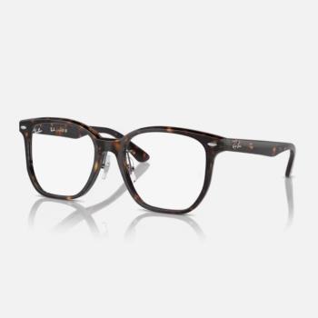 【RayBan 雷朋】方形膠框光學眼鏡(RX5425D-2012 54mm)