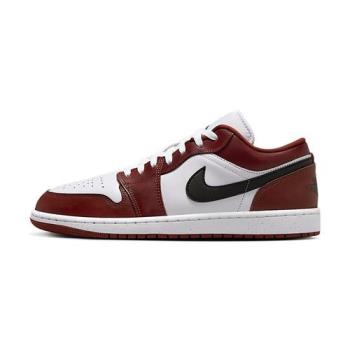 Nike Air Jordan 1 Low SE 男 棕黑 AJ1 喬丹 低筒 透氣 皮革 休閒鞋 HF3148-102