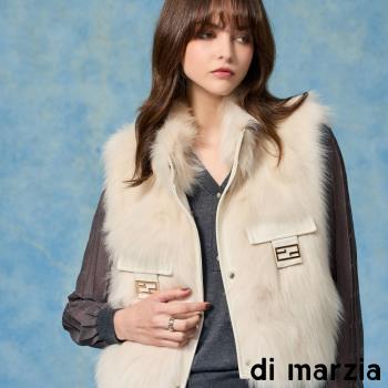 di marzia 全球限量精品珍稀奢華白狐皮草-獨