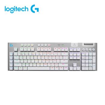 【Logitech G】G915 X 無線機械式電競鍵盤 觸感軸/白色