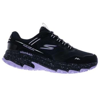 Skechers 越野鞋 女鞋 寬楦 GO RUN TRAIL ALTITUDE2.0 黑紫【運動世界】129525WBKLV