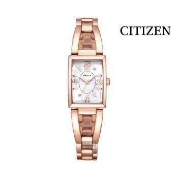 【CITIZEN】Wicca KF7-562-21 公主系列 光動能女錶 24mm 公司貨