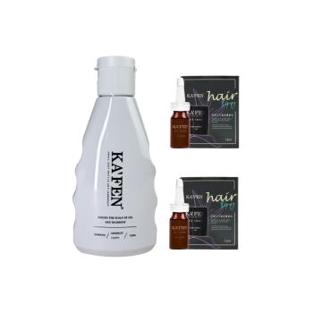 【KAFEN卡氛】《單入優惠組》去屑洗髮精135ml+頭皮精華液15mlx2