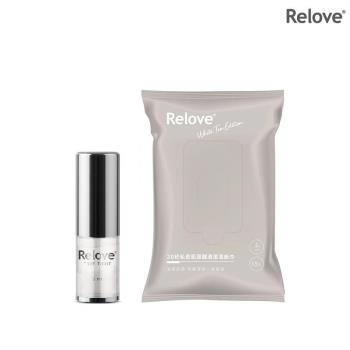 Relove 女性私密 緊依偎清潔組-緊依偎 私密凝膠 6ml*1+私密肌面膜濕紙巾*1(涼感)