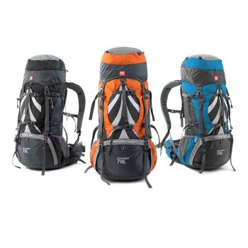 PUSH!登山戶外用品 70L專業型 空氣懸架登山背包 自助旅行背包 雙肩背包 贈防雨罩U11