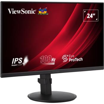 ViewSonic 優派 VG2408 24型 IPS面板 可旋轉 人體工學 液晶螢幕