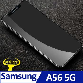 Samsung Galaxy A56 5G 2.5D曲面滿版 9H防爆鋼化玻璃保護貼 黑色