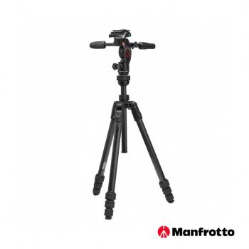 Manfrotto 曼富圖 Befree GT 玄影三向雲台碳纖維三腳架 MKBFRTC4GTFB-3W 公司貨