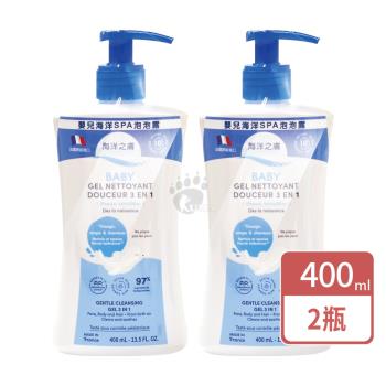 GILBERT吉爾伯特 海洋之膚 嬰兒海洋SPA泡泡露 400ml/瓶 (2入)