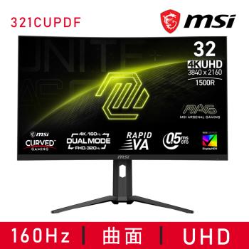 MSI 微星 MAG 321CUPDF 曲面電競螢幕
