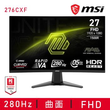 【MSI 微星】MAG 276CXF 27吋 曲面電競螢幕