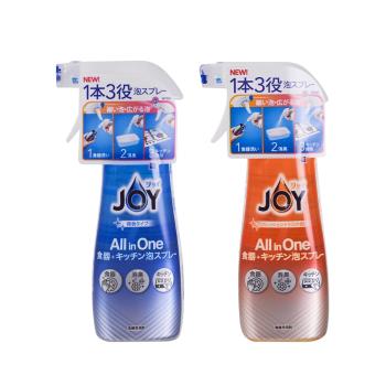 日本P&G 微香/柑橘噴式洗碗精 JOY ALL IN ONE系列 300ml「日本境內版」