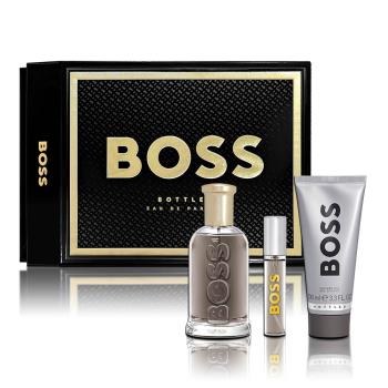 HUGO BOSS 自信男性淡香精香氛禮盒-淡香精 100ML+隨身瓶10ML+沐浴膠 100ML