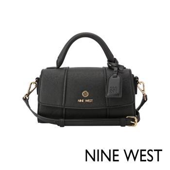 NINE WEST  GRADY 掀蓋手提斜背包-黑色(115178)