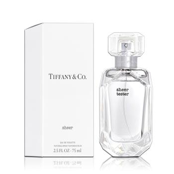  Tiffany&Co. 蒂芬妮 sheer 同名晶淬女性淡香水 75ML TESTER 環保包裝