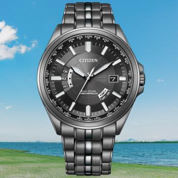 CITIZEN星辰 GENTS系列 1限量 光動能 電波腕錶 CB0294-54E