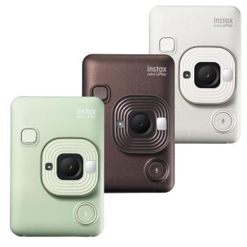 富士 FUJIFILM instax mini LiPlay 印相機 公司貨 送束口袋+相冊+可愛邊框貼