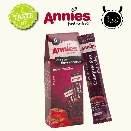 【壽滿趣- 紐西蘭原裝進口】Annies 全天然水果條(波森莓15gm x 6片)